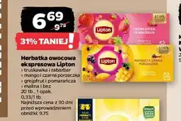 Netto Herbata malina i bez Lipton oferta