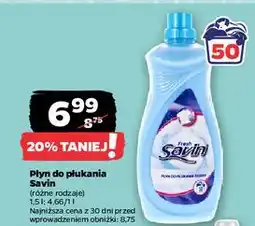 Netto Płyn do płukania fresh Savin oferta
