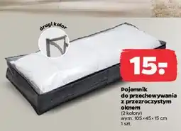 Netto Pojemnik do przechowywania z przezroczystym okenm 105 x 45 15 cm oferta