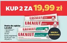 Netto Pasta do zębów Lacalut Sensitive oferta