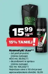 Netto Żel pod prysznic Axe Africa oferta