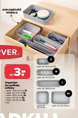 Netto Organizer do szuflady infinity 15.5 x cm Curver oferta