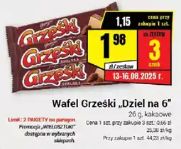 Premium Nasz Sklep Wafel Grześki „Dziel na 6" oferta