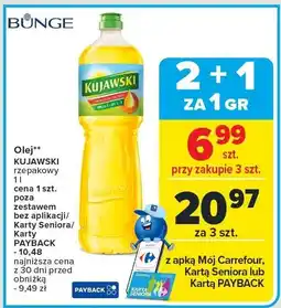 Carrefour Olej rzepakowy Kujawski oferta
