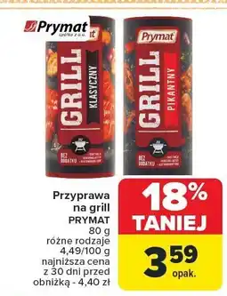 Carrefour Przyprawa na grill PRYMAT oferta