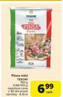 Carrefour Pinsa mini TESORI oferta