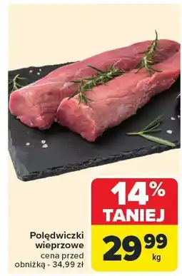 Carrefour Polędwiczki wieprzowe Carrefour oferta