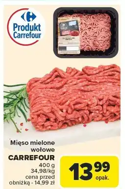 Carrefour Mięso mielone wołowe CARREFOUR oferta