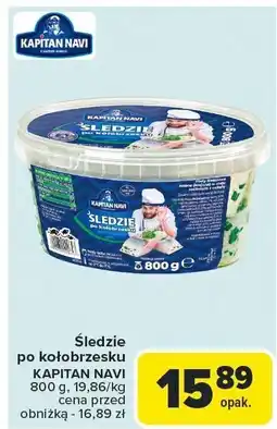 Carrefour Śledzie po kołobrzesku KAPITAN NAVI oferta