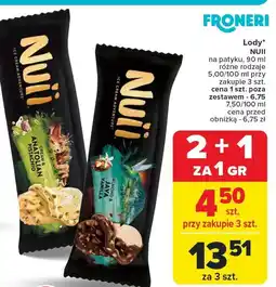 Carrefour Lody Nuii różne rodzaje Froneri oferta