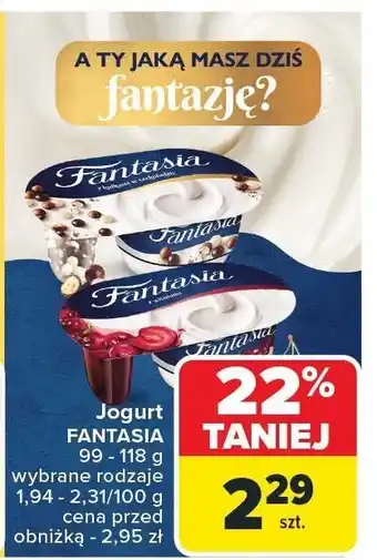 Carrefour Jogurt Fantasia Danone oferta