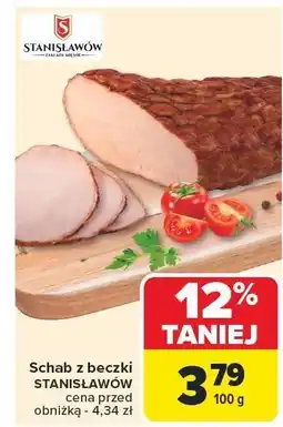 Carrefour Schab z beczki Stanisławów oferta