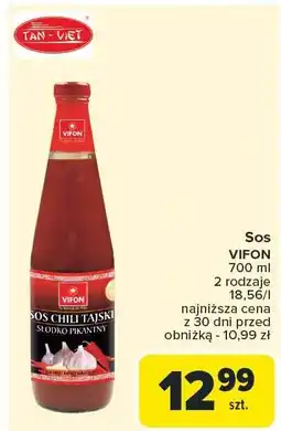 Carrefour Sos chili tajski Tan-Viet oferta
