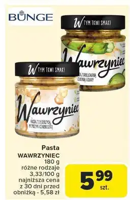 Carrefour Pasta różne rodzaje Wawrzyniec oferta