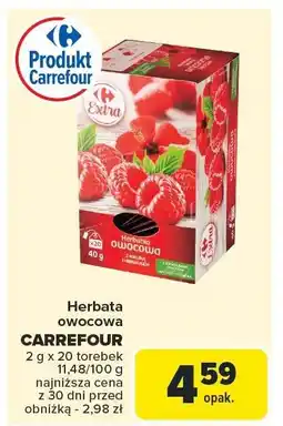 Carrefour Herbata owocowa Carrefour oferta