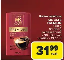 Carrefour Kawa mielona MK Cafe Premium oferta
