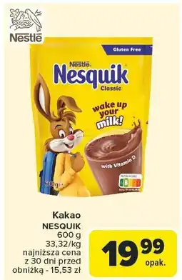 Carrefour Kakao Nesquik oferta