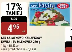bi1 SER SAŁATKOWO-KANAPKOWY FAVITA 18% MLEKOVITA oferta