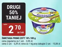 bi1 ŚMIETANA PRIMO ZOTT 18% oferta