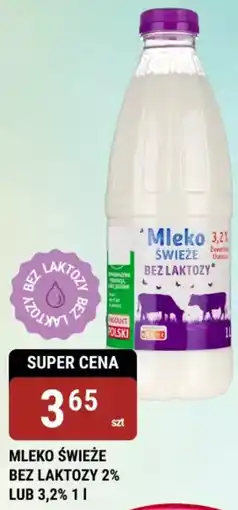 bi1 MLEKO ŚWIEŻE BEZ LAKTOZY 2% LUB 3,2% oferta