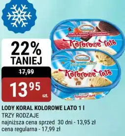 bi1 LODY KORAL KOLOROWE LATO oferta