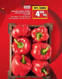 Biedronka Papryka czerwona polska oferta