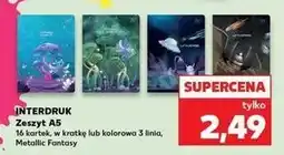 Kaufland Zeszyt a5 16 kratka Interdruk oferta