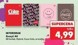 Kaufland Zeszyt coca-cola a5/60k. Interdruk oferta
