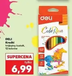Kaufland Kredki trójkątne Deli oferta
