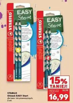 Kaufland Ołówek easygraph easy start dla praworęcznych hb Stabilo oferta