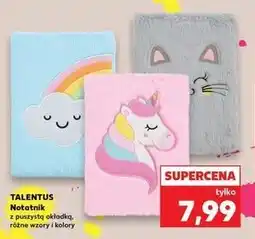 Kaufland Notatnik puszysty Talentus oferta