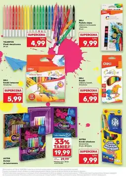 Kaufland Flamastry dwustronne Talentus oferta