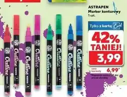 Kaufland Marker konturowy niebieski Astra oferta