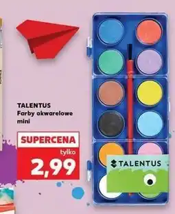 Kaufland Farby akwarelowe Talentus oferta