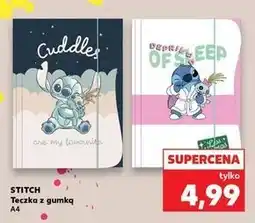 Kaufland Teczka z gumką a4 stitch Beniamin oferta