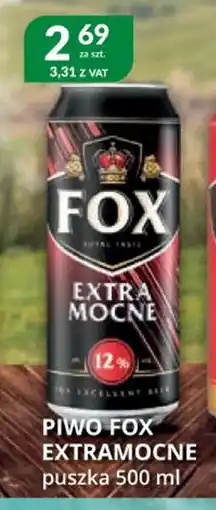 Eurocash Cash & Carry Piwo fox extramocne oferta