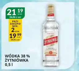 Eurocash Cash & Carry Wódka 38% żytniówka oferta