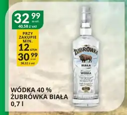 Eurocash Cash & Carry Wódka 40 % żubrówka biała oferta
