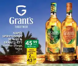 Eurocash Cash & Carry Napój spirytusowy 30/35 % grant's oferta