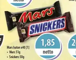 DUO-TES Mars baton oferta