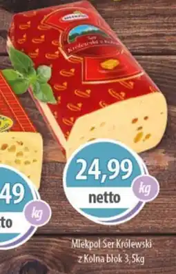 DUO-TES Mlekpol Ser Królewski z Kolna blok oferta