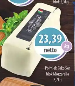 DUO-TES Polmlek Ceko Ser blok Mozzarella oferta