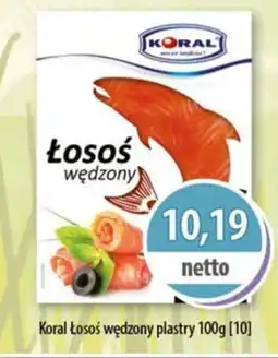 DUO-TES Koral Łosoś wędzony plastry koral oferta
