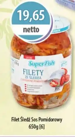 DUO-TES Filet Śledź Sos Pomidorowy Super Fish oferta