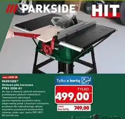Kaufland Piła tarczowa Parkside oferta
