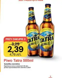 Społem Piwo Tatra oferta