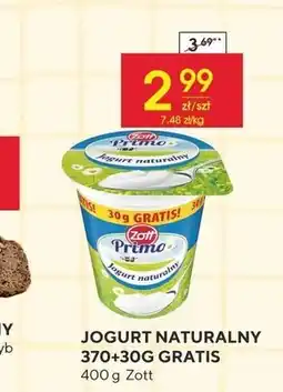 Społem Jogurt naturalny Zott oferta