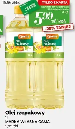 Społem Olej Gama oferta