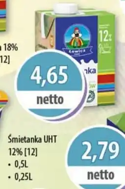 DUO-TES Śmietanka UHT 12% Łowicz oferta