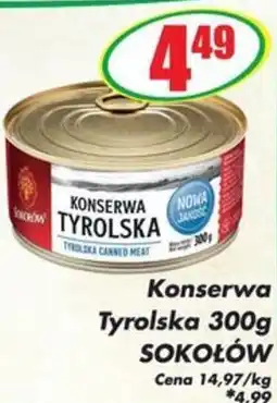 Sezamek Konserwa Tyrolska SOKOŁÓW oferta